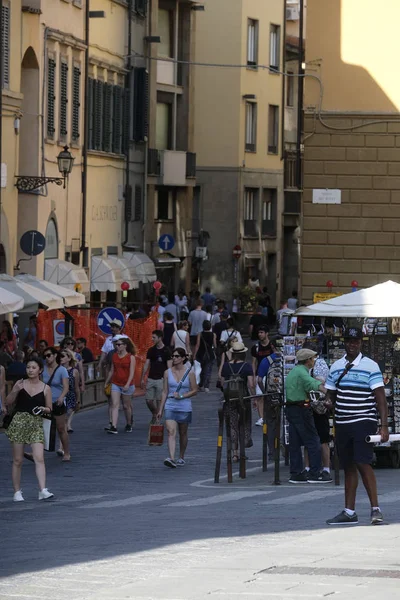 Florence Italië Juni 2016 Straat Een Straat Van Florence Italië — Stockfoto