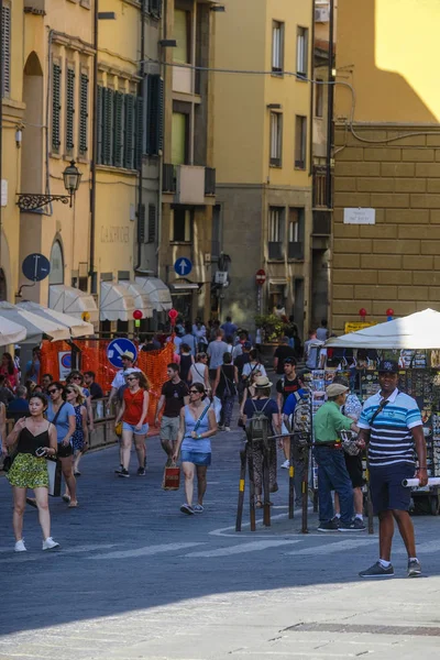 Florence Italië Juni 2016 Straat Een Straat Van Florence Italië — Stockfoto