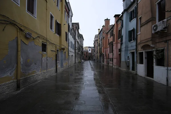 Sottomarina Italia Julio 2018 Calle Sottomarina Italia — Foto de Stock