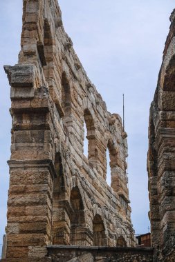 Verona, İtalya - Temmuz, 15, 2018: duvar arena de Verona, İtalya