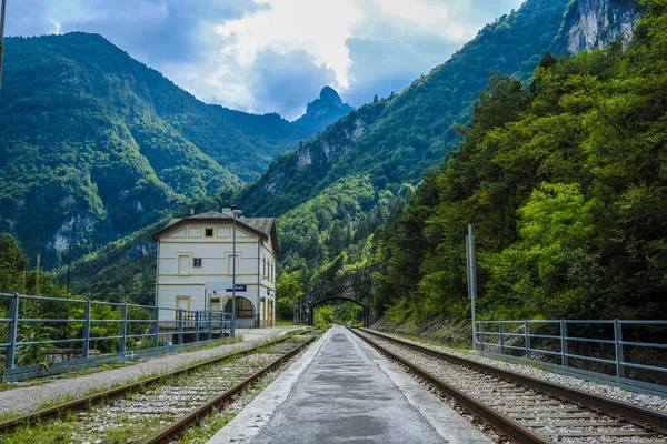 Ospitale Italië Juli 2018 Alpine Landschap Met Afbeelding Van Berg — Stockfoto