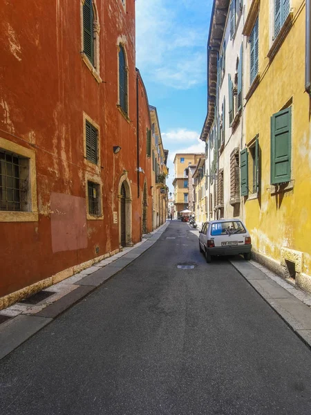 Verona Italy July 2018 Street Center Verona Italy — Stock Photo, Image