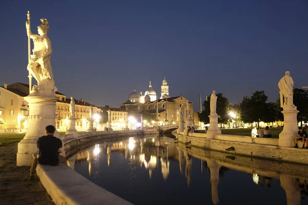 Padova Italia Julio 2018 Centro Padova Italia Por Noche —  Fotos de Stock