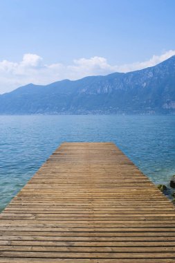 Garda Gölü veiw iskelesinden