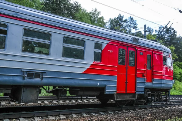Bir Trenin Görüntüsü — Stok fotoğraf