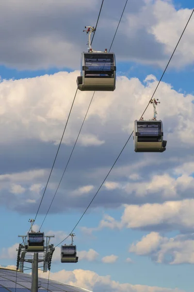 Moscow Russia August 2018 Ropeway Moscow Russia — Stock Photo, Image