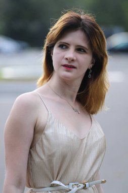 Bir kızın portresi.