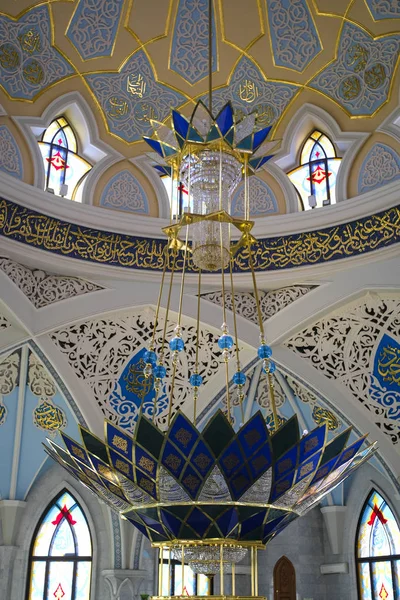 Kazán Rusia Agosto 2018 Interior Mezquita Kul Sharif Kazán Kremlin — Foto de Stock