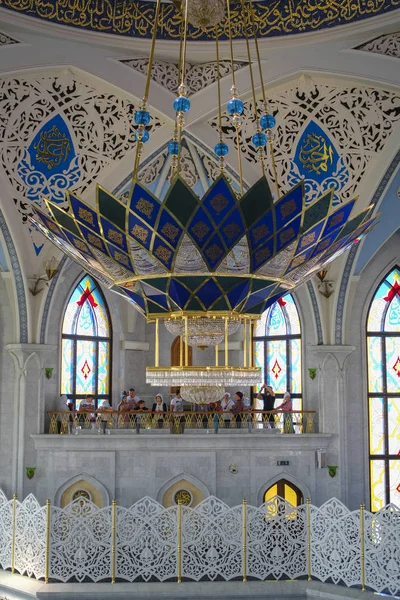 Kazan Russia August 2018 Interior Kul Sharif Mosque Kazan Kremlin — Stock Photo, Image