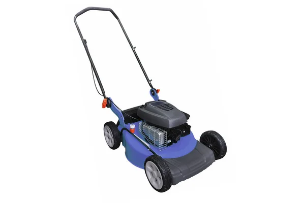 Lawn Mower White Background — Stock Photo, Image