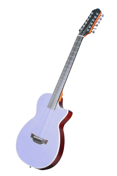Image Guitar White Background — Stock Photo, Image