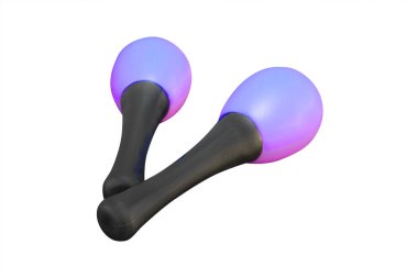 marakas izole altında beyaz arka plan görüntüsü