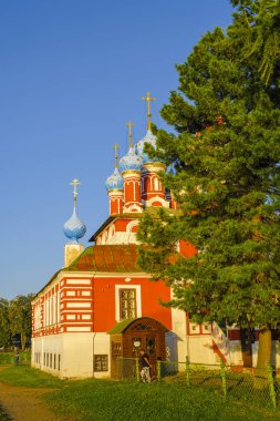 Uglich, Rusya - Ağustos, 26, 2018: Kilise prensi Dimitri 