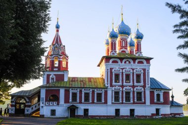 Uglich, Rusya - Ağustos, 26, 2018: Kilise prensi Dimitri 