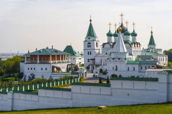 Nizhny Novgorod Rusya Ağustos 2018 Pechersky Manastırı Nijniy Novgorod Rusya — Stok fotoğraf