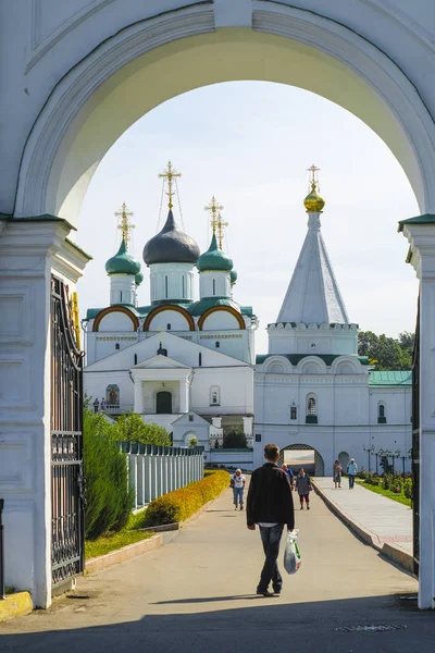 Nizhny Novgorod Rusya Ağustos 2018 Pechersky Manastırı Nijniy Novgorod Rusya — Stok fotoğraf