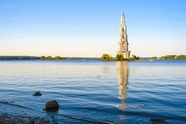 Kaliazin Russland August 2018 Glockenturm Der Kathedrale Des Heiligen Nikolaus — Stockfoto