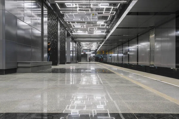 지하철 Govorovo 모스크바 러시아에서의 모스크바 러시아 2018 인테리어 — 스톡 사진
