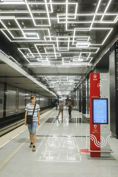 Moscow Russia August 2018 Interior Subway Station Govorovo Moscow Russia — Stock Photo, Image