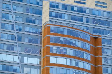 Moskova, Rusya - Eylül, 4, 2018: Multistorey hortum, Moskova, Rusya