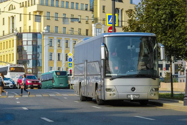 Moscow Oroszország Szeptember 2018 Busz Moszkva Oroszország — Stock Fotó