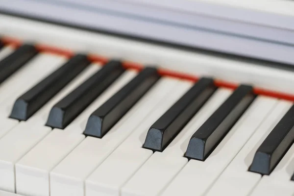 Piyano Tuşunu Kapat — Stok fotoğraf
