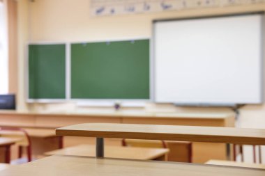 İç modern okul sınıf