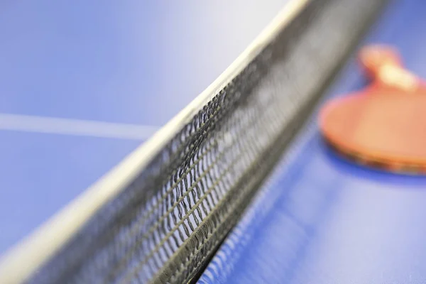 Het Beeld Van Tennis Netto Tennisracket — Stockfoto