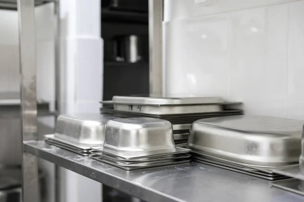 Посуда Профессиональной Кухне — стоковое фото
