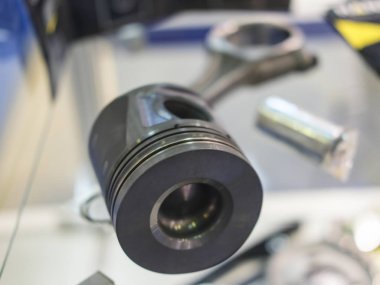 Araba motoru piston yakın çekim