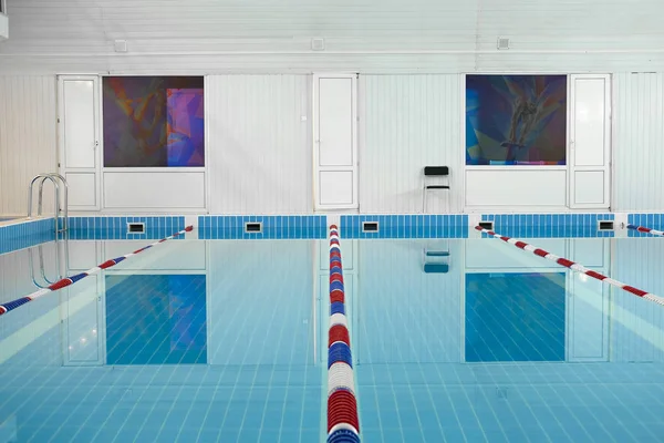 Moscou Russie Septembre 2018 Intérieur Une Piscine École Privée Moscou — Photo