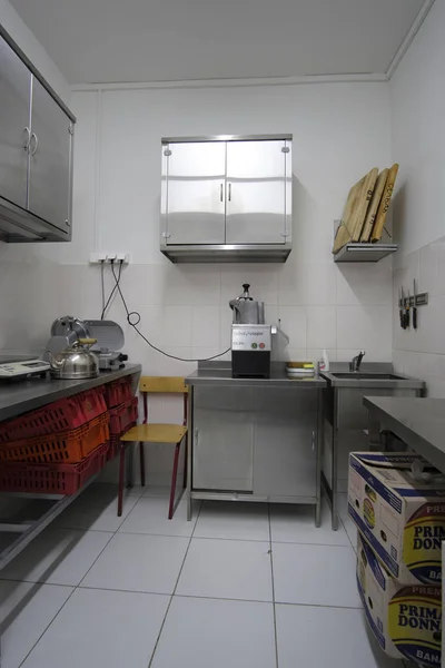 Moscú Rusia Septiembre 2018 Interior Una Cocina Profesional Moscú Escuela —  Fotos de Stock