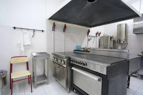 Moskow Rusia September 2018 Interior Dari Sebuah Dapur Profesional Sekolah — Stok Foto