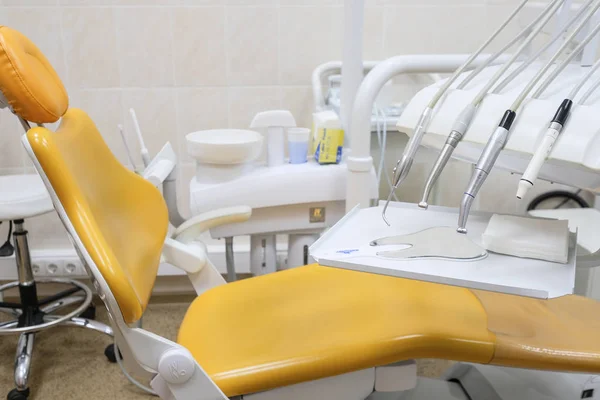 Moskou Rusland Oktober 2018 Interieur Van Een Stomatologic Kliniek — Stockfoto