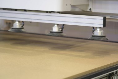 Bir ahşap makine çalışma görüntü