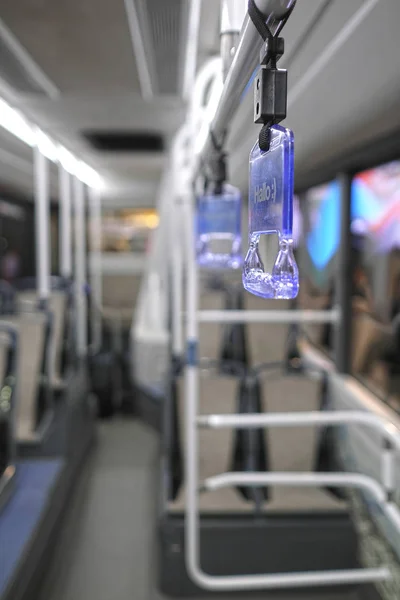 Imagem Interior Ônibus — Fotografia de Stock