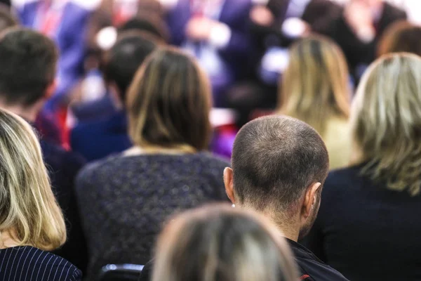 Menschen Auf Einer Konferenz — Stockfoto