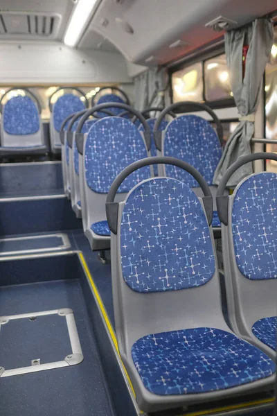 Immagine Dell Interno Del Bus — Foto Stock