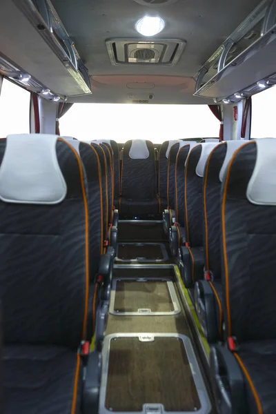 Obraz Wnętrza Autobusu — Zdjęcie stockowe