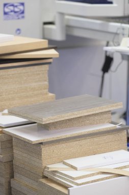 Bir ahşap makine çalışma görüntü