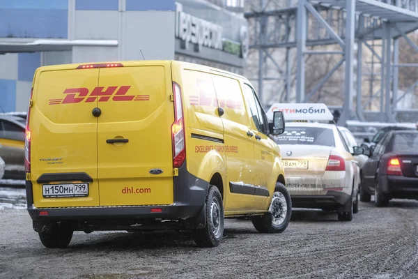 Moskau Russland November 2018 Lieferwagen Auf Dem Parkplatz Moskau — Stockfoto