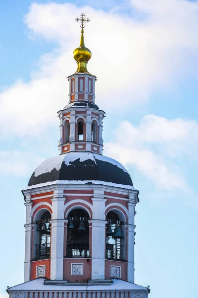 Campanario Del Monasterio Donskoy —  Fotos de Stock