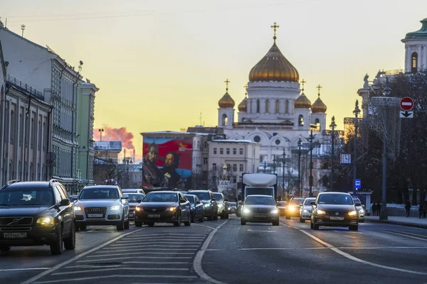 모스크바 거리에 모스크바 러시아 2018 — 스톡 사진