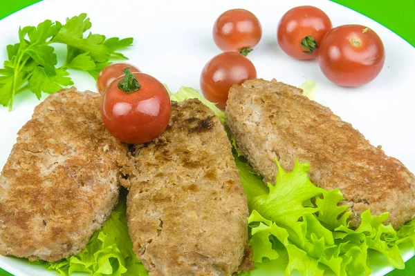 Imagen Carne Frita — Foto de Stock