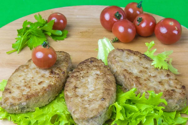 Imagen Carne Frita — Foto de Stock