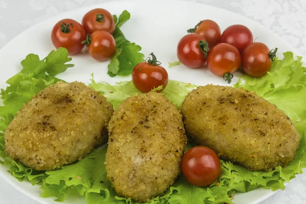 Imagem Carne Frita — Fotografia de Stock