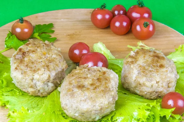 Imagen Carne Frita — Foto de Stock