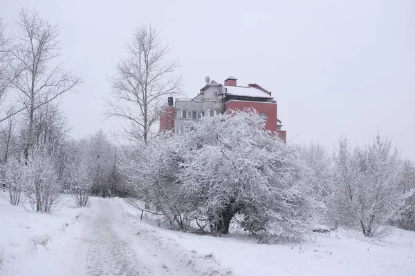 ロシアの Chehov 都市の冬 — ストック写真