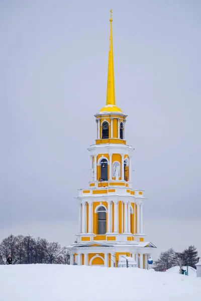 Rjazaň Rusko Ledna 2019 Krajina Obrazem Rjazaň Kremlu — Stock fotografie