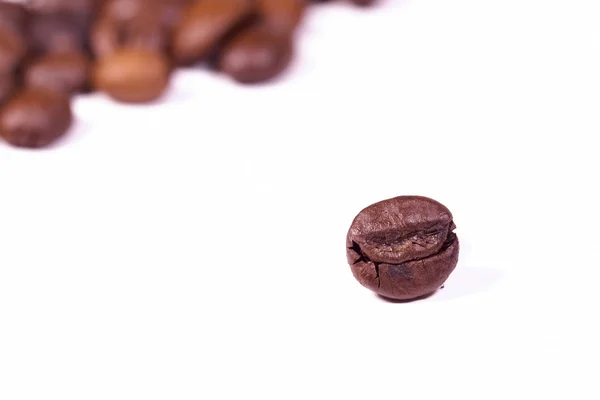 Image Coffee Beans White Background — Stock Photo, Image